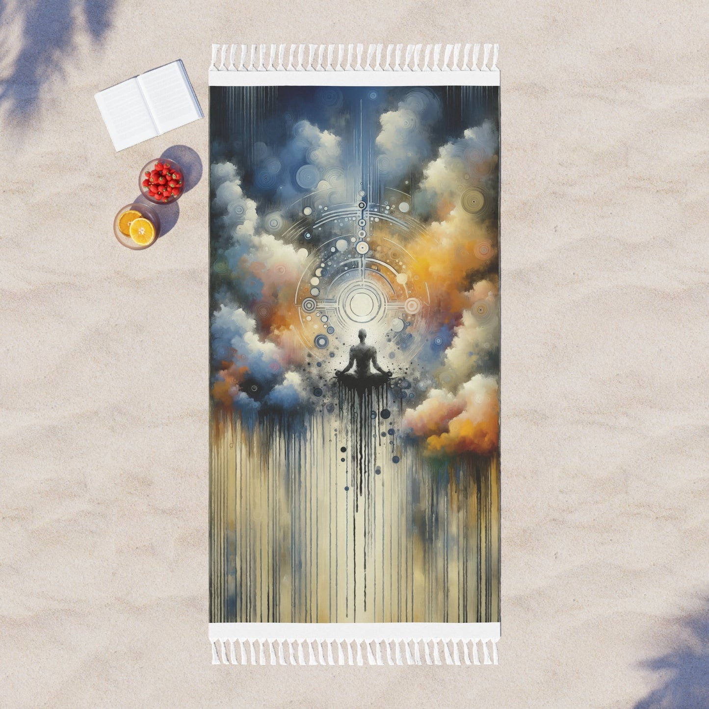 Mindful Transformation Profundity Boho Beach Cloth - ATUH.ART