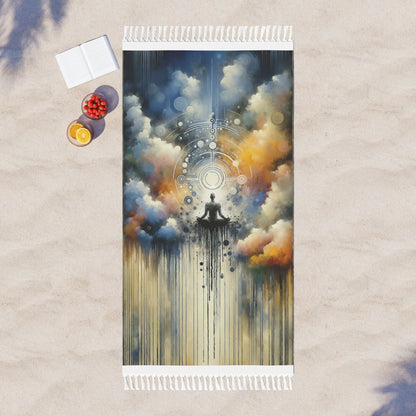 Mindful Transformation Profundity Boho Beach Cloth - ATUH.ART