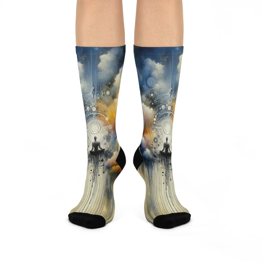 Mindful Transformation Profundity Cushioned Crew Socks - ATUH.ART