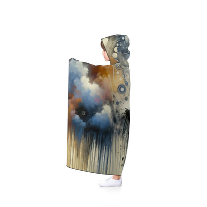 Mindful Transformation Profundity Hooded Blanket - ATUH.ART
