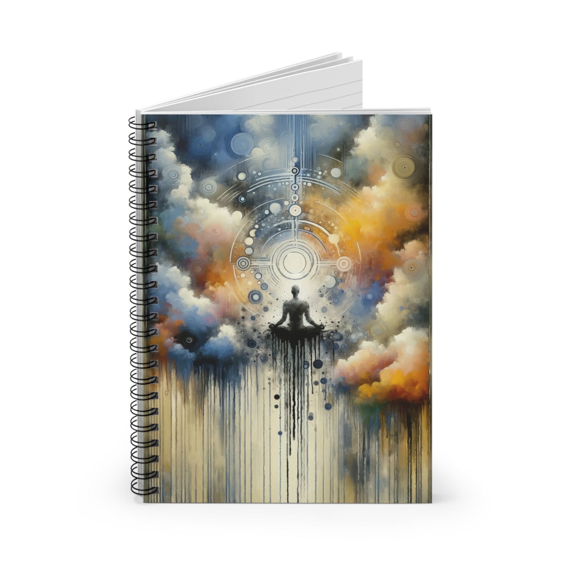 Mindful Transformation Profundity Spiral Notebook - Ruled Line - ATUH.ART