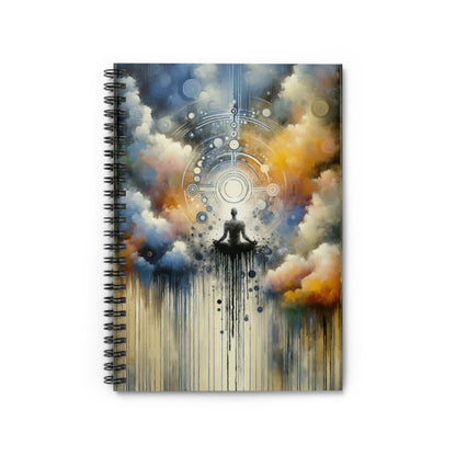 Mindful Transformation Profundity Spiral Notebook - Ruled Line - ATUH.ART