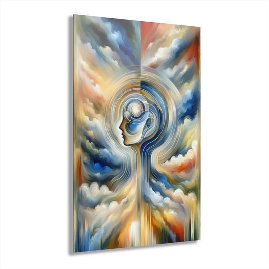 Mindful Unified Awakening Acrylic Prints (French Cleat Hanging) - ATUH.ART