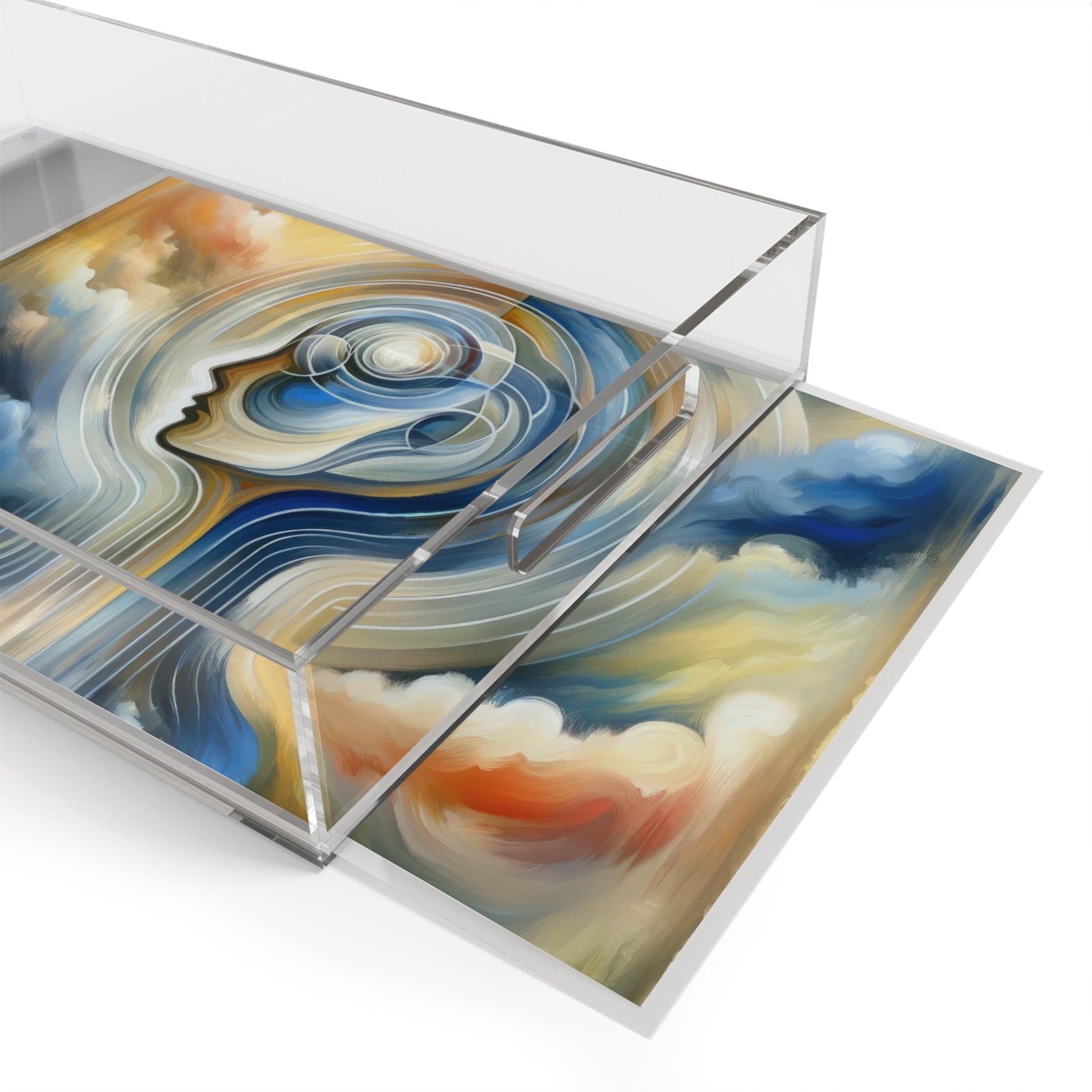 Mindful Unified Awakening Acrylic Serving Tray - ATUH.ART