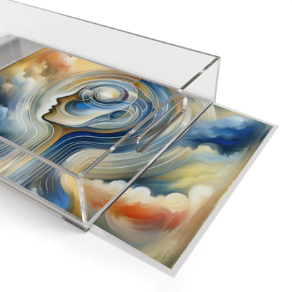 Mindful Unified Awakening Acrylic Serving Tray - ATUH.ART