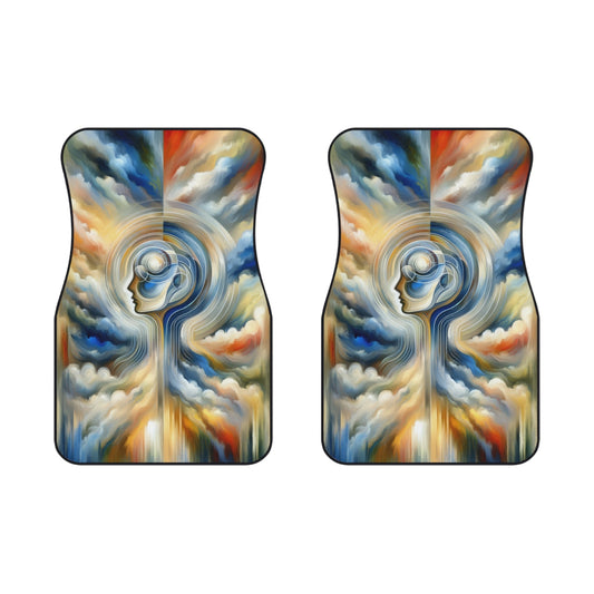 Mindful Unified Awakening Car Mats (2x Front) - ATUH.ART