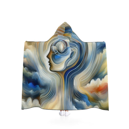 Mindful Unified Awakening Hooded Blanket - ATUH.ART