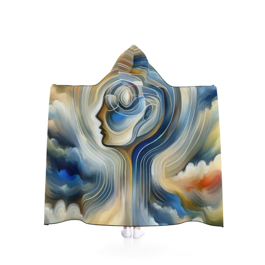 Mindful Unified Awakening Hooded Blanket - ATUH.ART