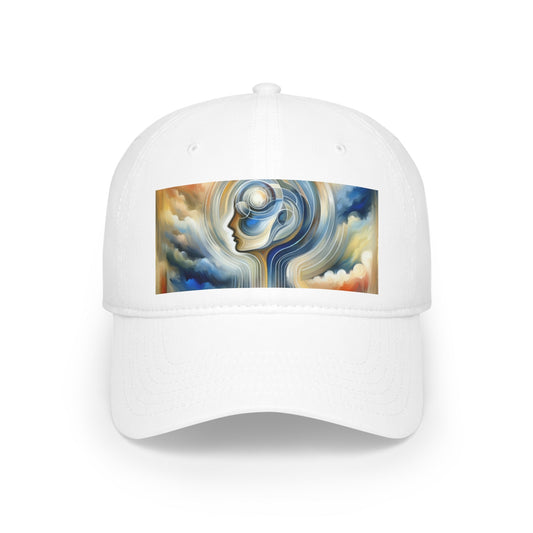 Mindful Unified Awakening Low Profile Baseball Cap - ATUH.ART