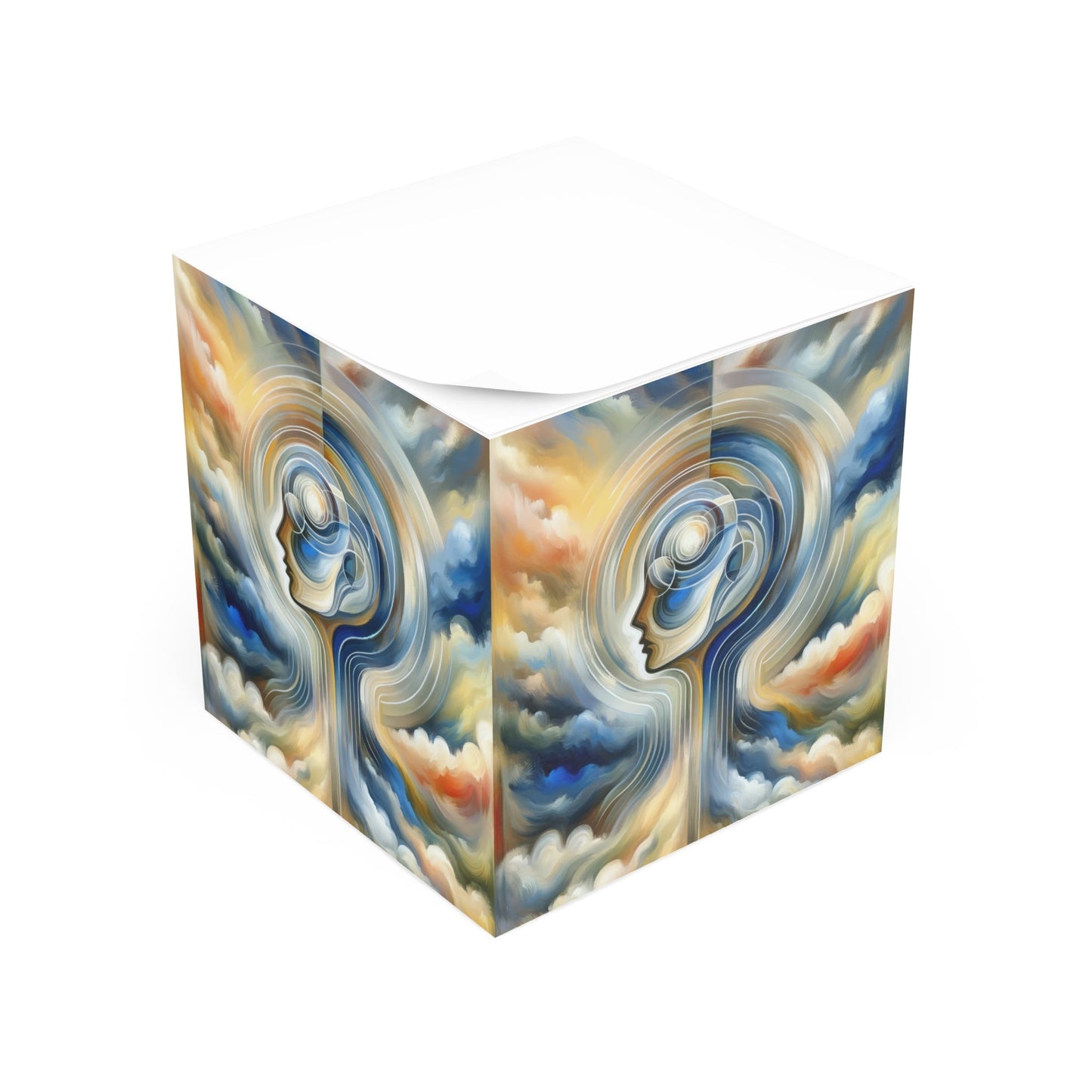 Mindful Unified Awakening Note Cube - ATUH.ART