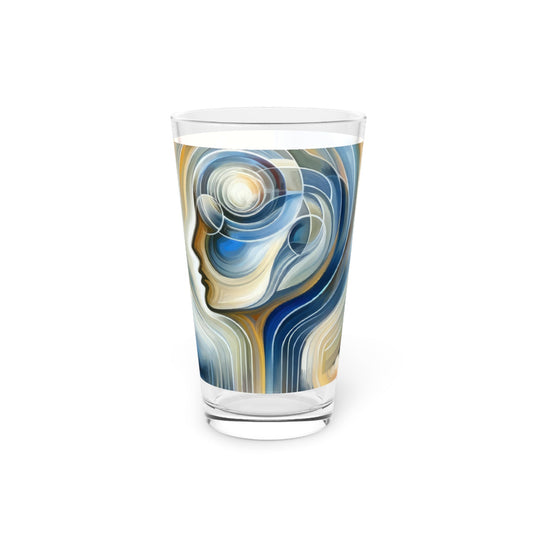 Mindful Unified Awakening Pint Glass, 16oz - ATUH.ART