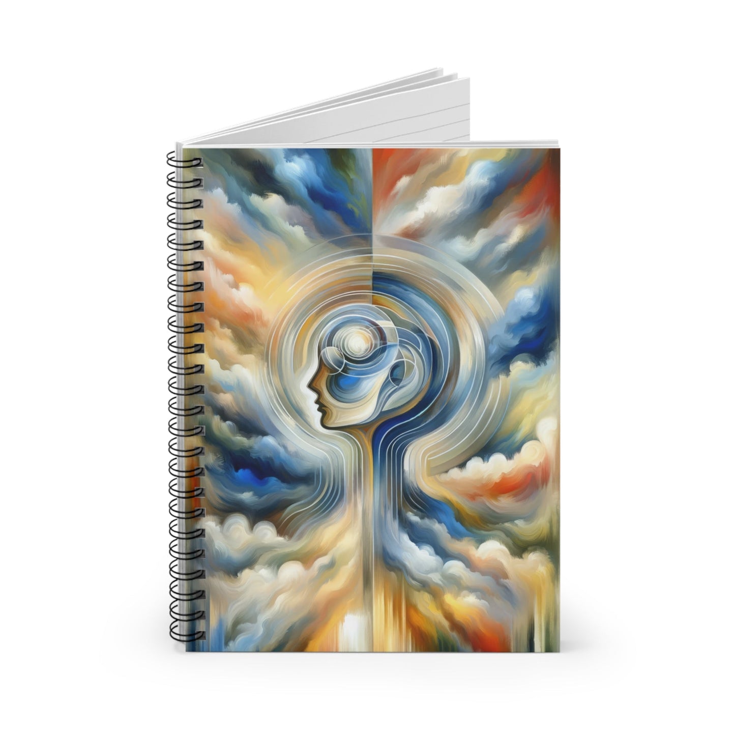 Mindful Unified Awakening Spiral Notebook - Ruled Line - ATUH.ART