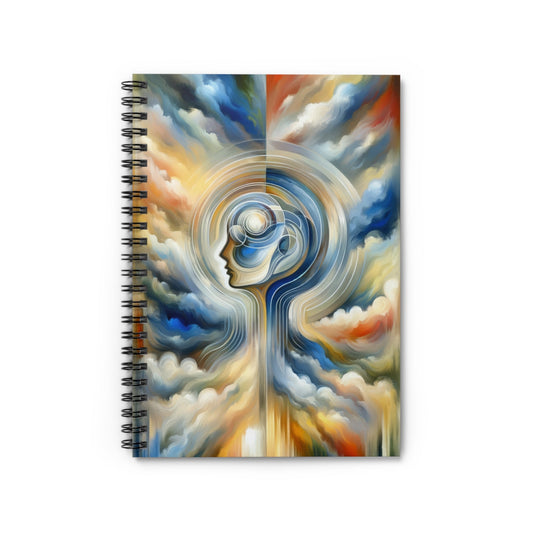 Mindful Unified Awakening Spiral Notebook - Ruled Line - ATUH.ART