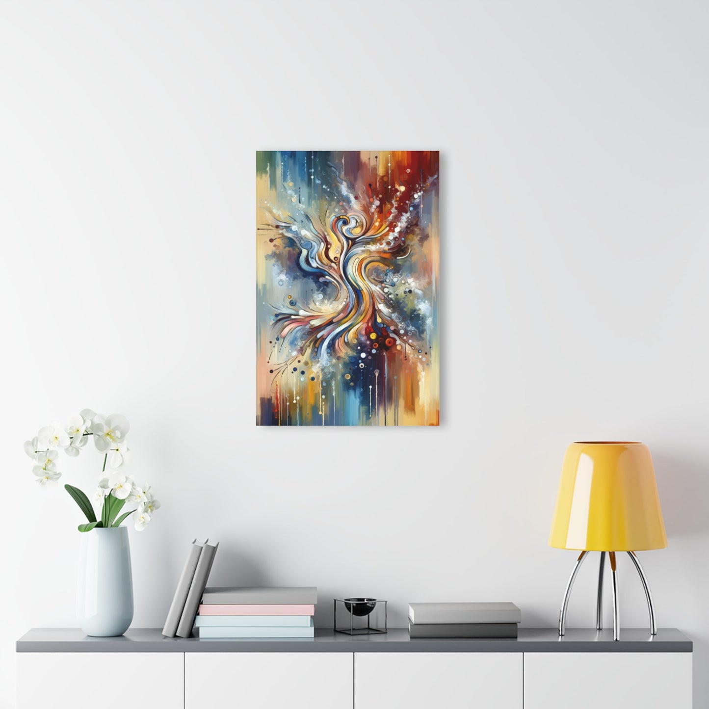 Mindfulness Motion Divine Acrylic Prints (French Cleat Hanging) - ATUH.ART