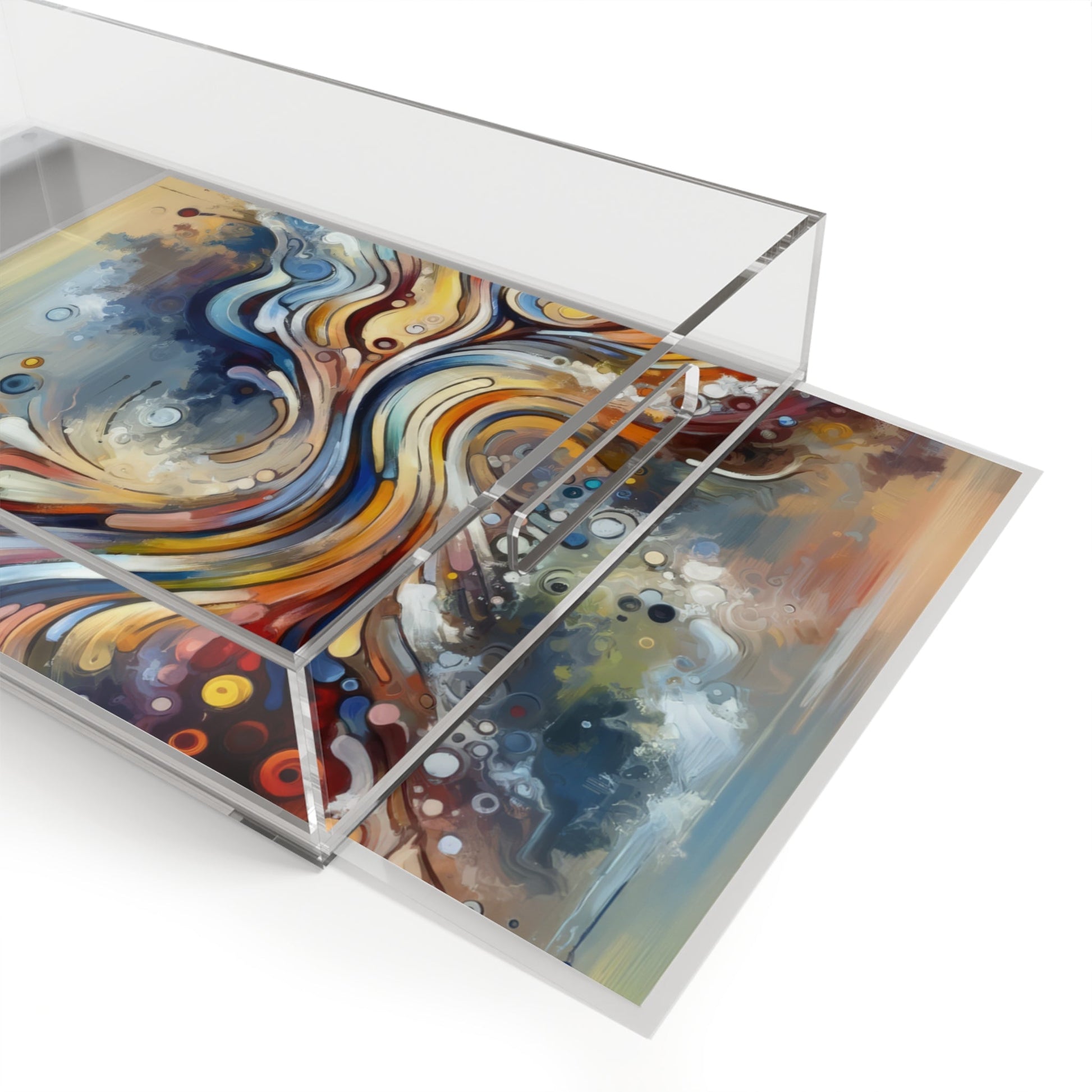 Mindfulness Motion Divine Acrylic Serving Tray - ATUH.ART
