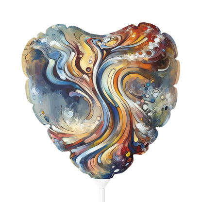 Mindfulness Motion Divine Balloon (Round and Heart-shaped), 11" - ATUH.ART