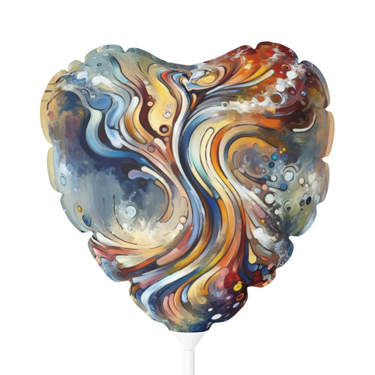 Mindfulness Motion Divine Balloon (Round and Heart-shaped), 11" - ATUH.ART