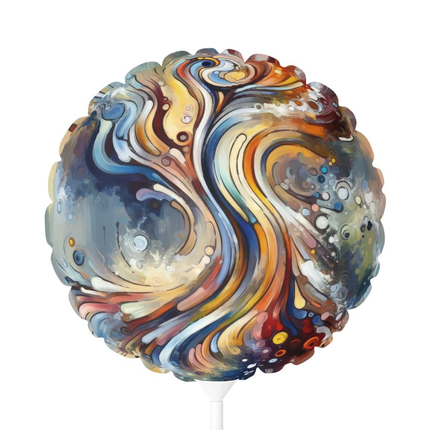 Mindfulness Motion Divine Balloon (Round and Heart-shaped), 11" - ATUH.ART