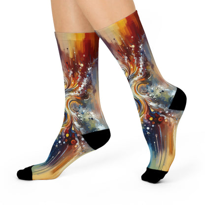 Mindfulness Motion Divine Cushioned Crew Socks - ATUH.ART