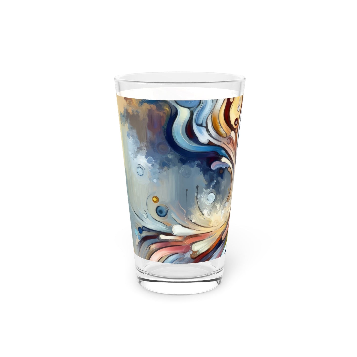 Mindfulness Motion Divine Pint Glass, 16oz - ATUH.ART