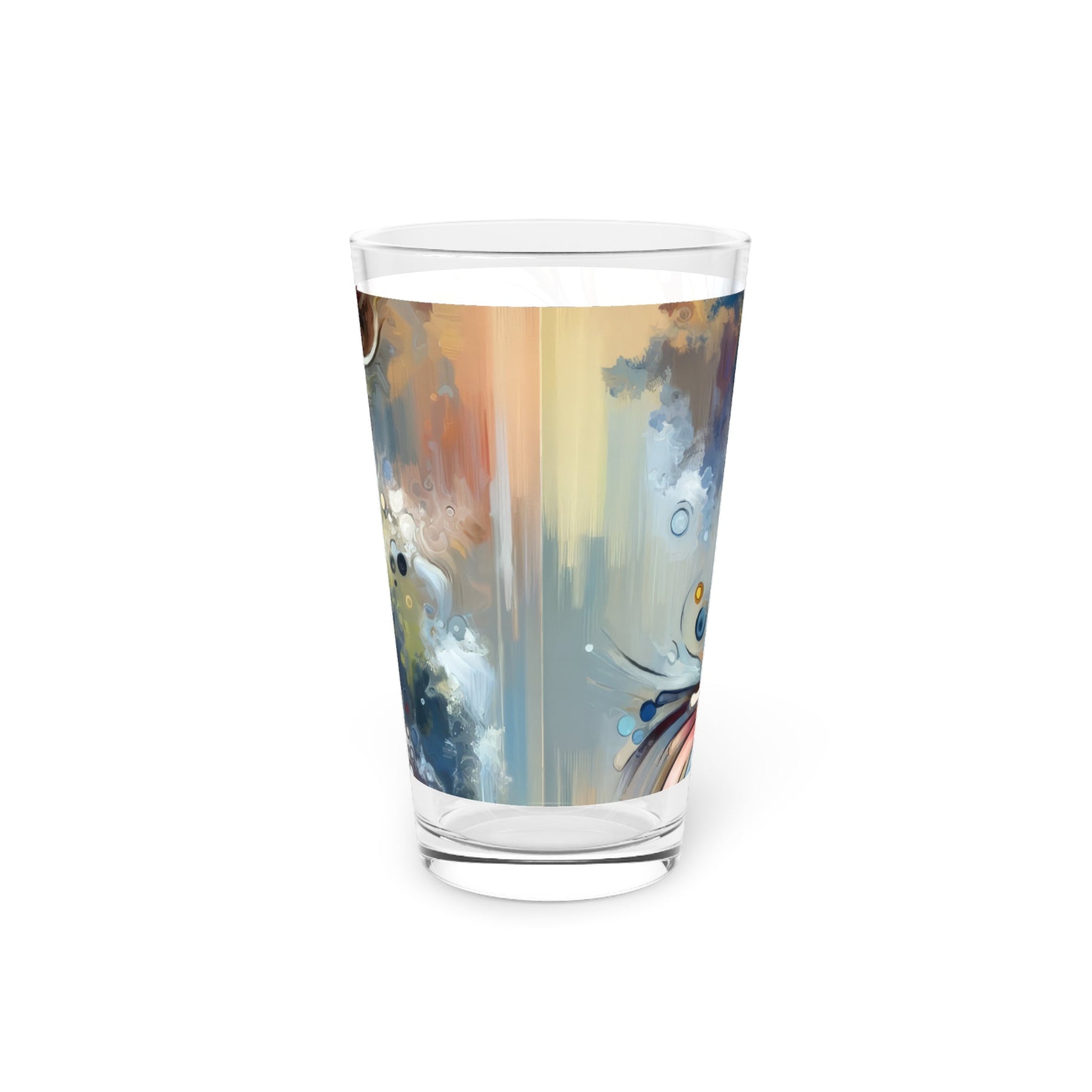 Mindfulness Motion Divine Pint Glass, 16oz - ATUH.ART