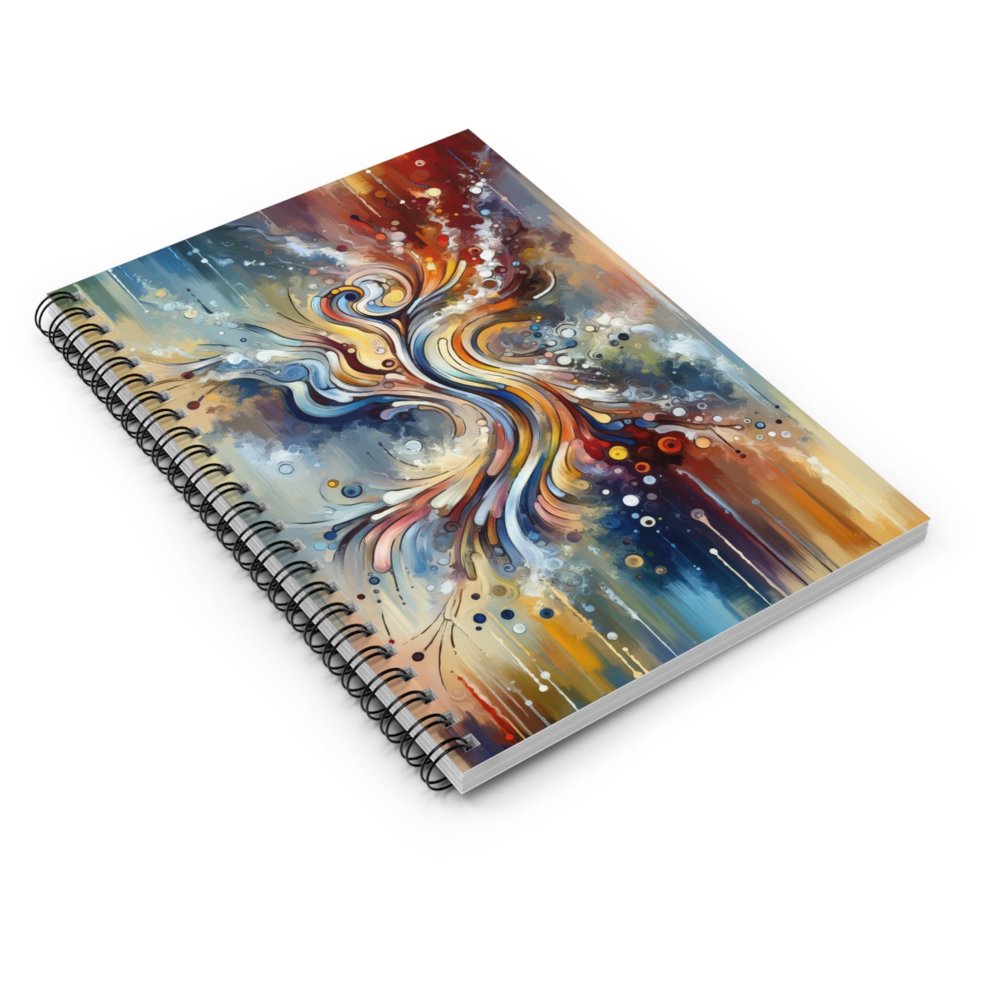 Mindfulness Motion Divine Spiral Notebook - Ruled Line - ATUH.ART