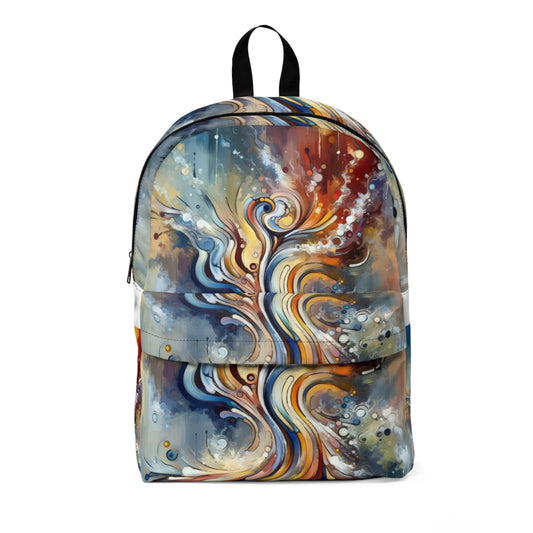 Mindfulness Motion Divine Unisex Classic Backpack - ATUH.ART