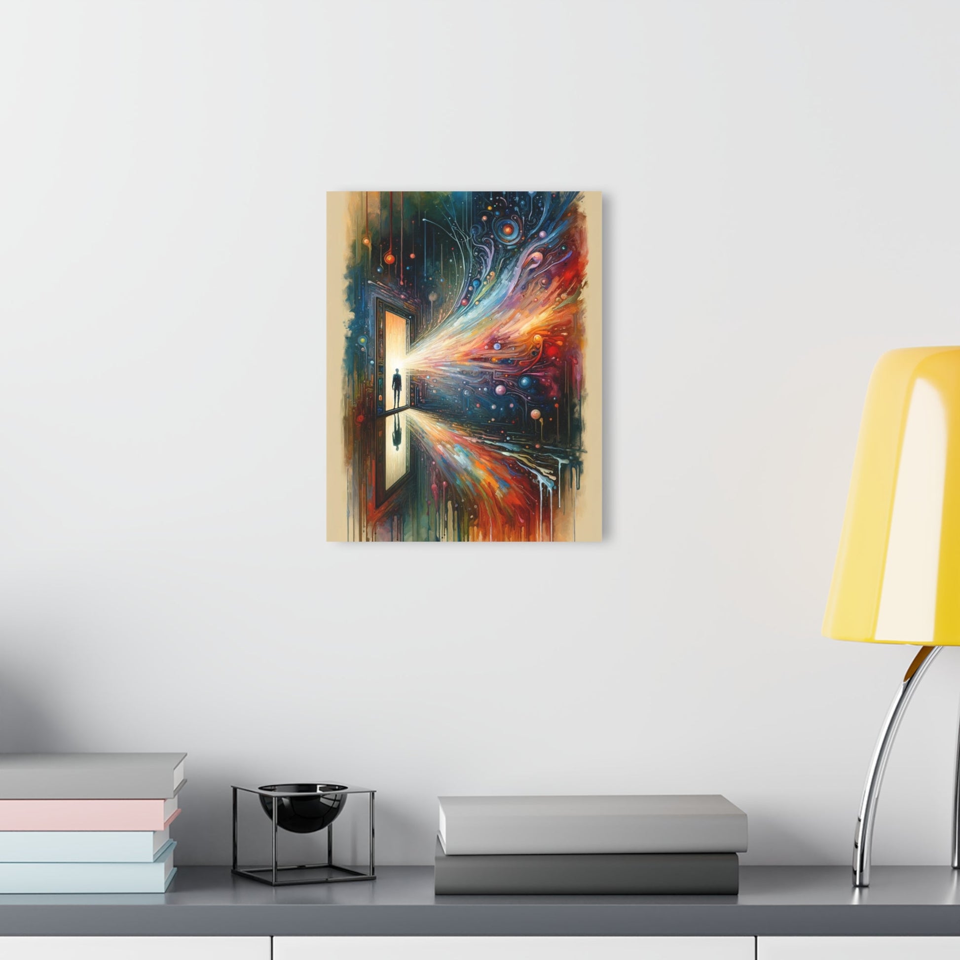 Mirror Wholeness Tachism Acrylic Prints (French Cleat Hanging) - ATUH.ART