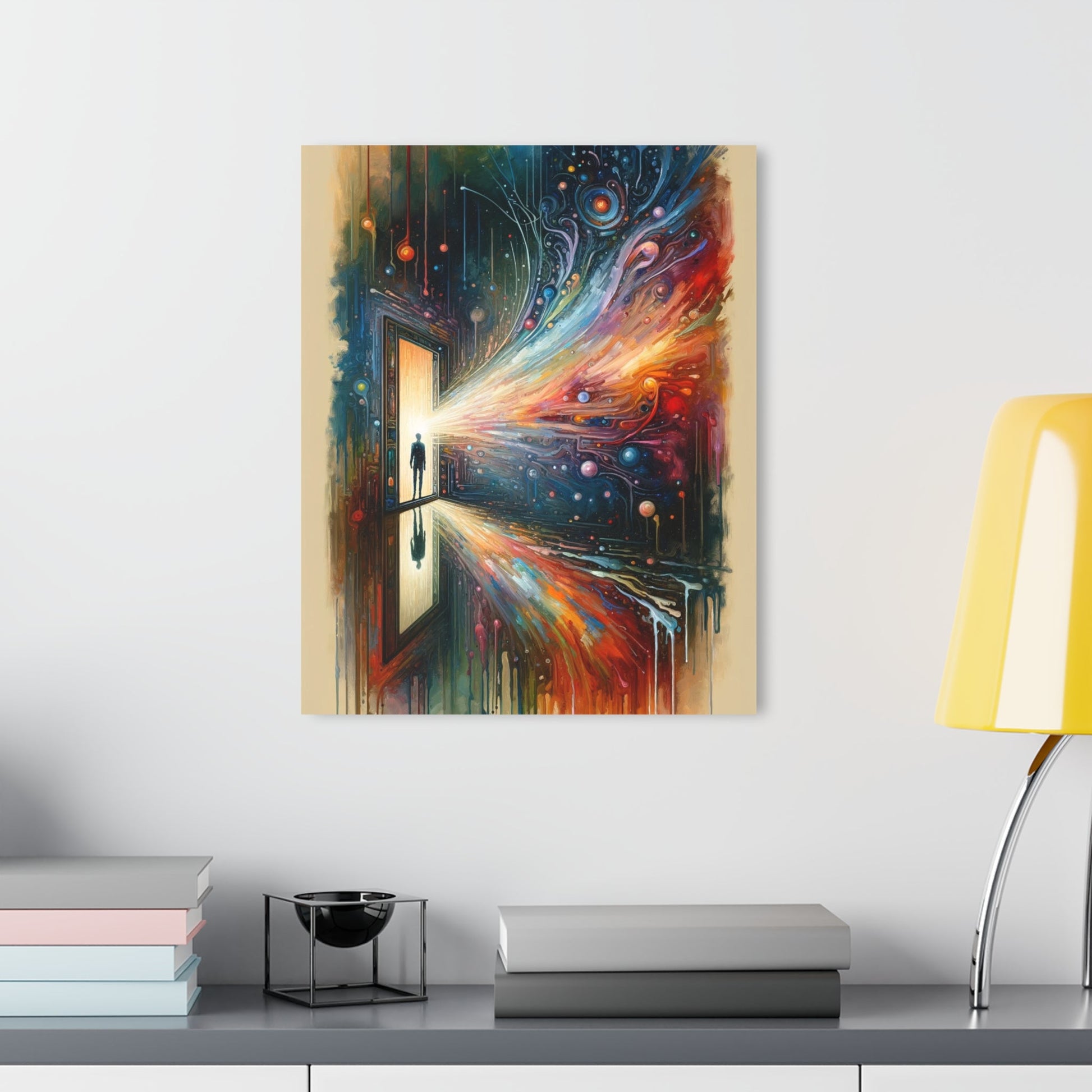 Mirror Wholeness Tachism Acrylic Prints (French Cleat Hanging) - ATUH.ART