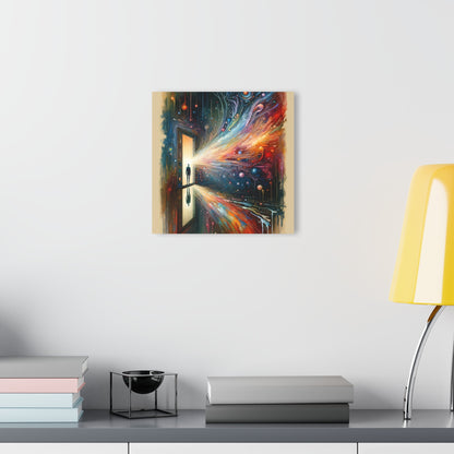 Mirror Wholeness Tachism Acrylic Prints (French Cleat Hanging) - ATUH.ART