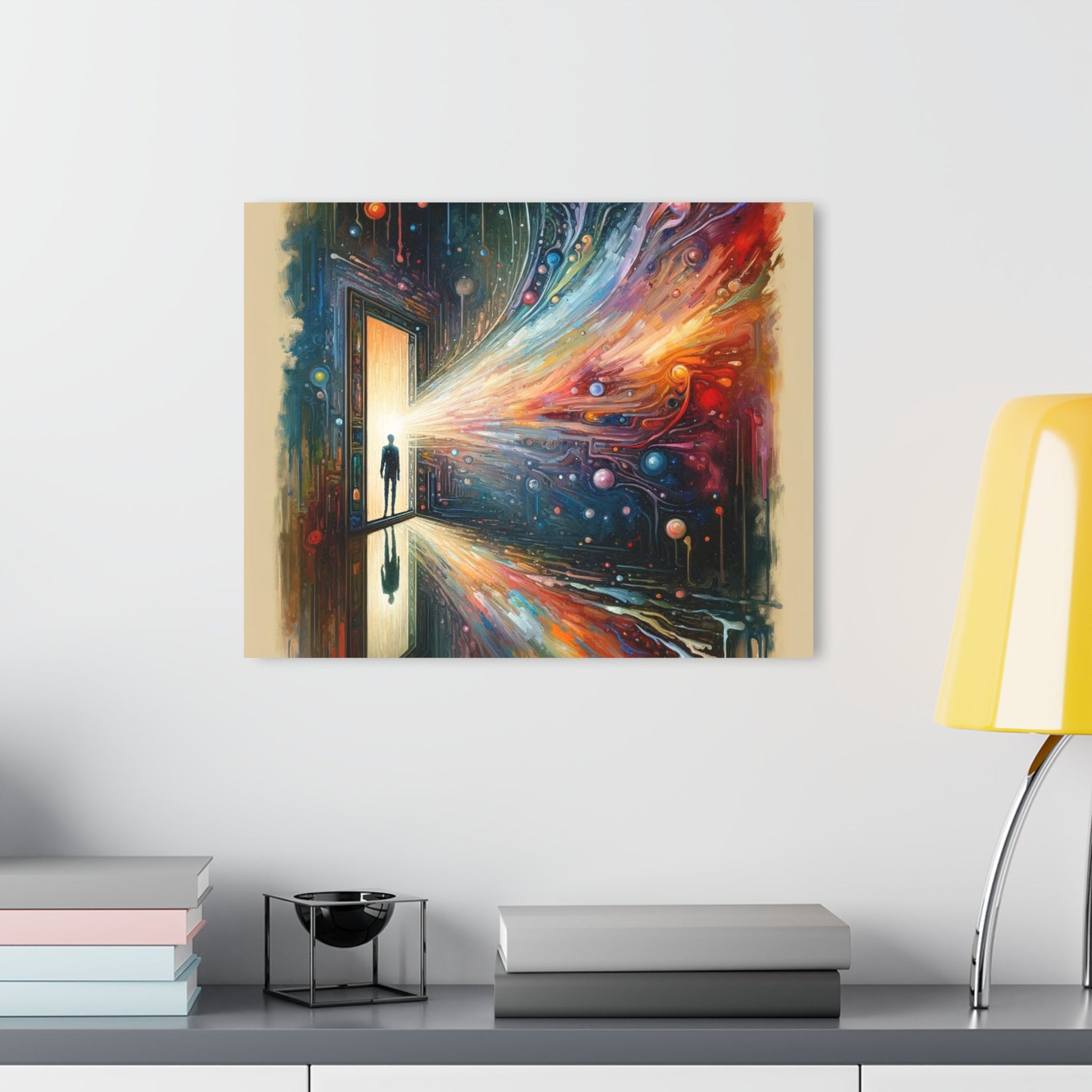 Mirror Wholeness Tachism Acrylic Prints (French Cleat Hanging) - ATUH.ART