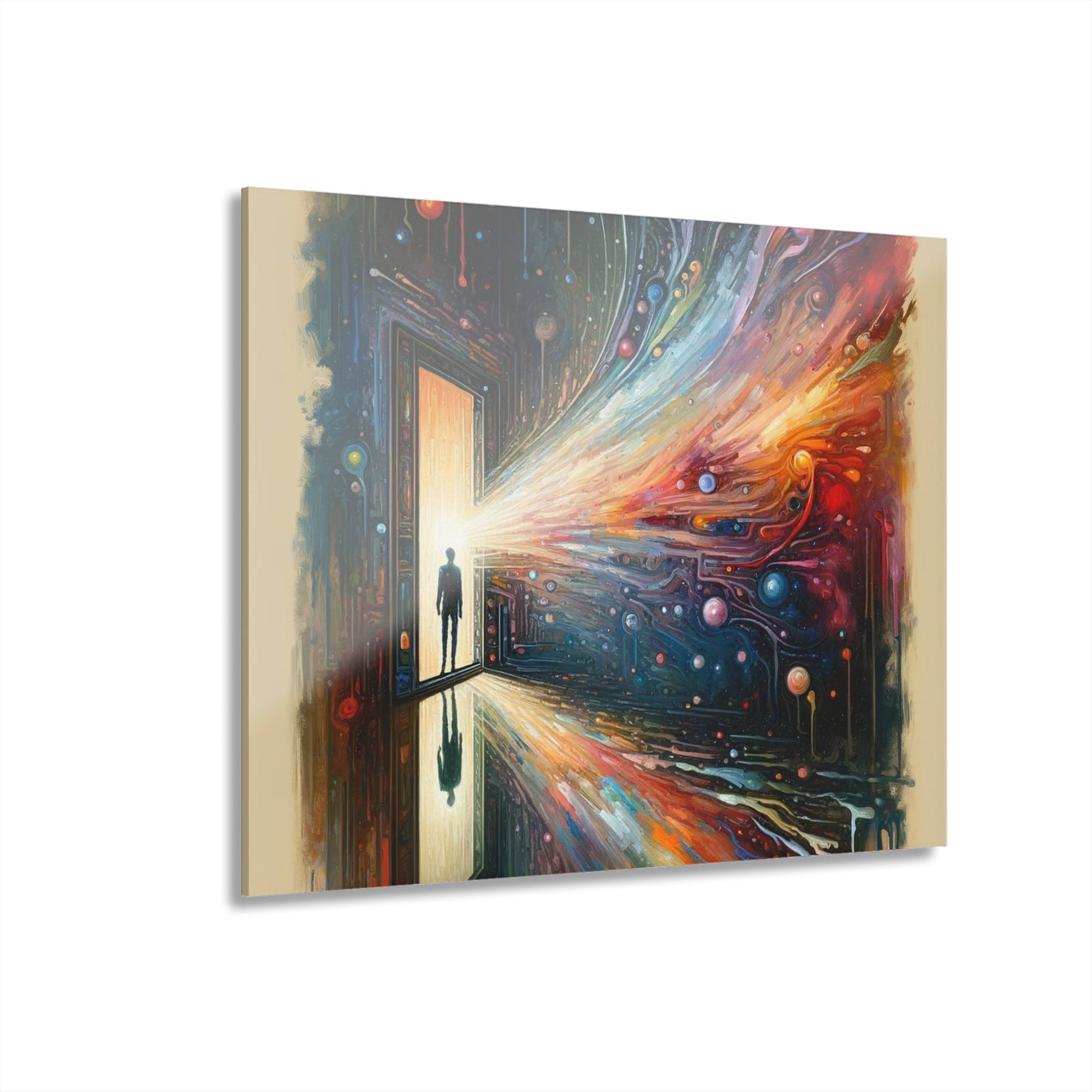 Mirror Wholeness Tachism Acrylic Prints (French Cleat Hanging) - ATUH.ART