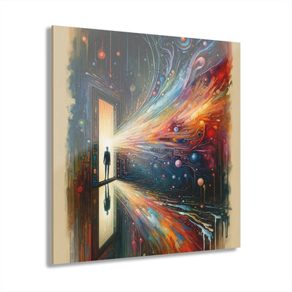 Mirror Wholeness Tachism Acrylic Prints (French Cleat Hanging) - ATUH.ART