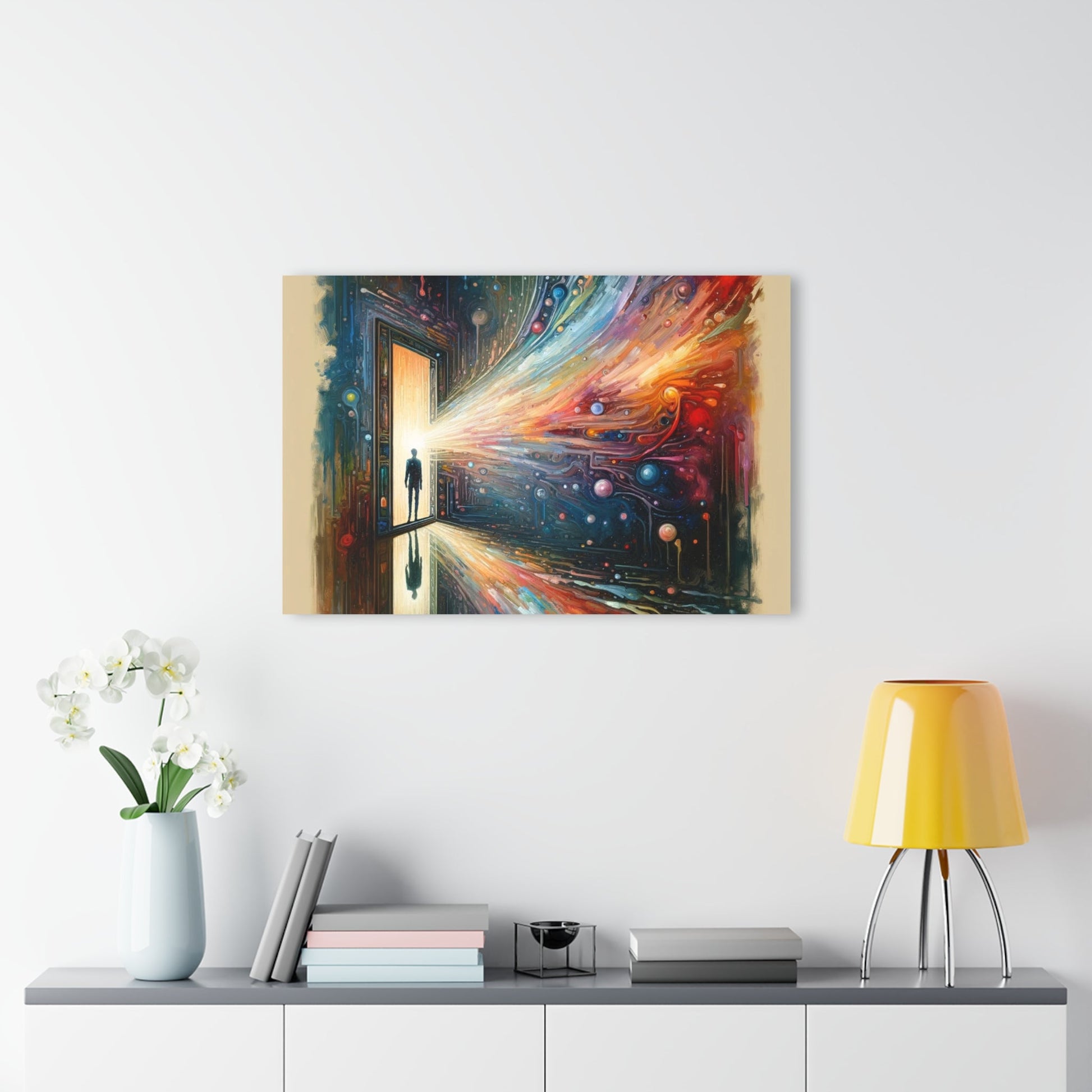 Mirror Wholeness Tachism Acrylic Prints (French Cleat Hanging) - ATUH.ART