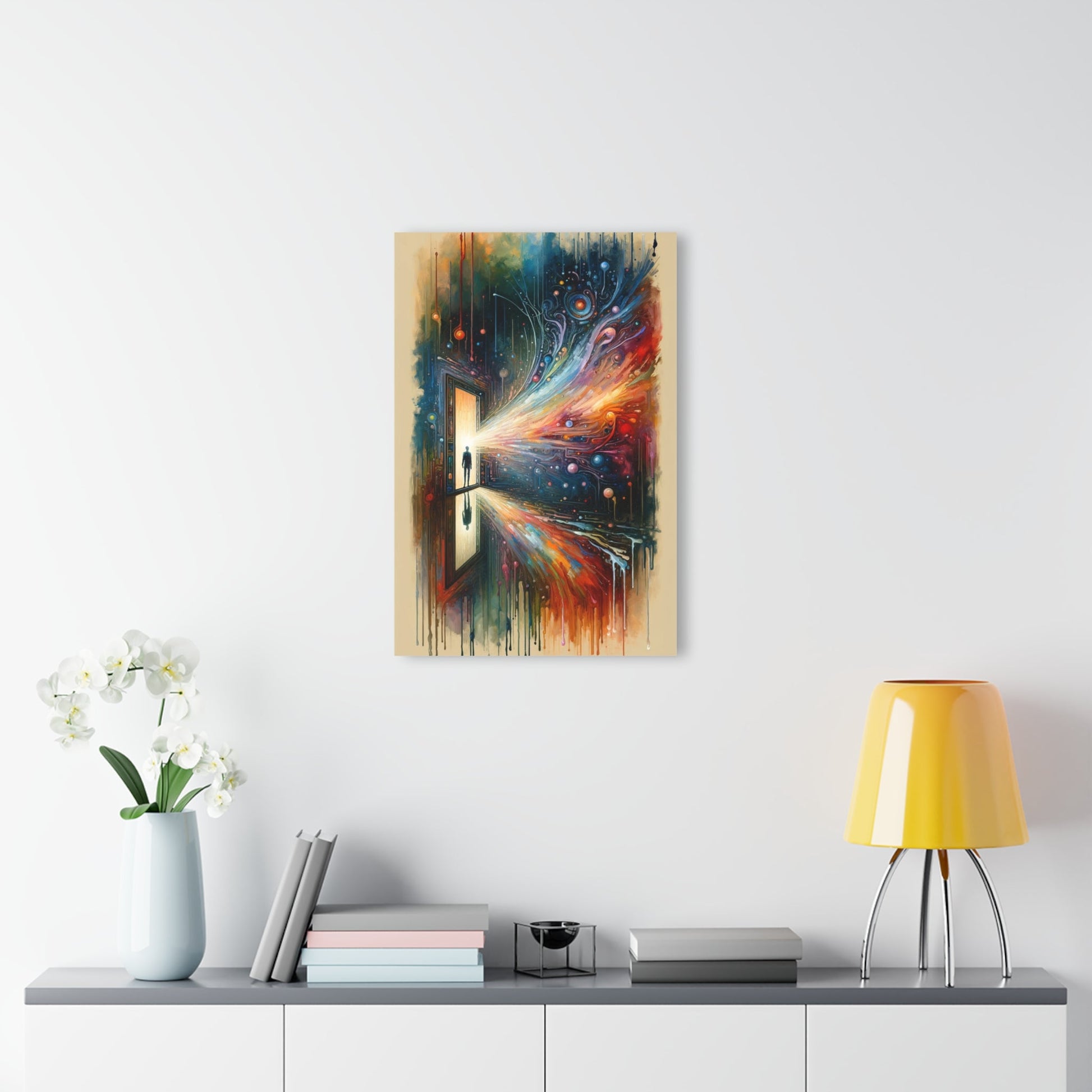 Mirror Wholeness Tachism Acrylic Prints (French Cleat Hanging) - ATUH.ART