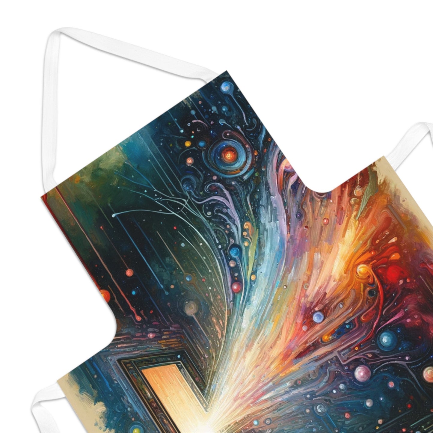 Mirror Wholeness Tachism Adult Apron (AOP) - ATUH.ART