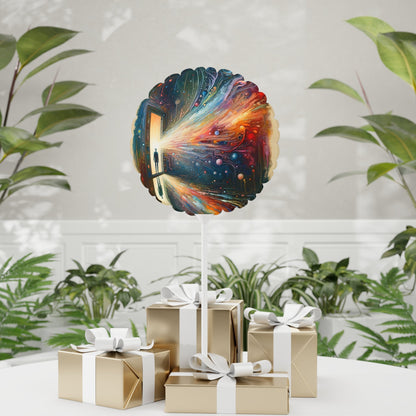 Mirror Wholeness Tachism Balloon (Round and Heart-shaped), 11" - ATUH.ART