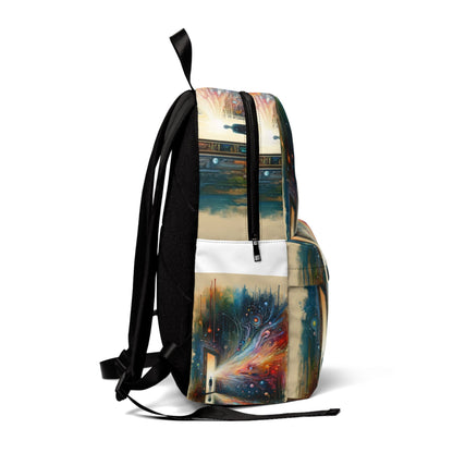 Mirror Wholeness Tachism Unisex Classic Backpack - ATUH.ART