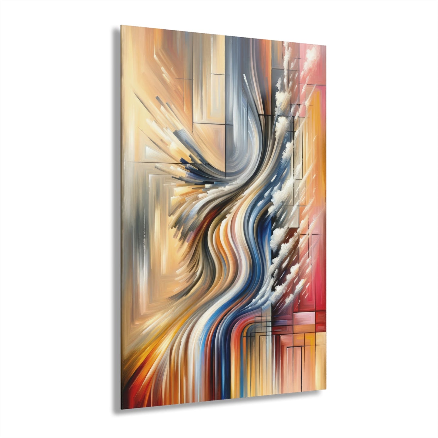 Model Dynamic Transition Acrylic Prints (French Cleat Hanging) - ATUH.ART