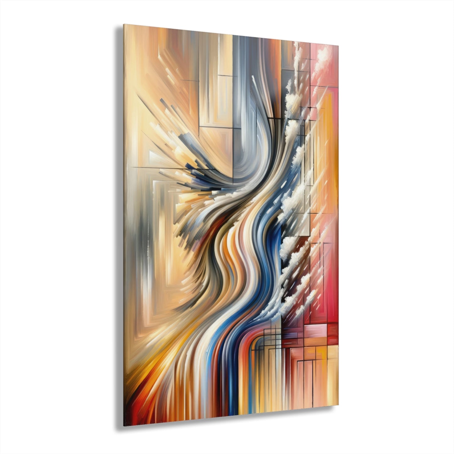 Model Dynamic Transition Acrylic Prints (French Cleat Hanging) - ATUH.ART