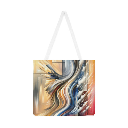 Model Dynamic Transition Shoulder Tote Bag (AOP) - ATUH.ART