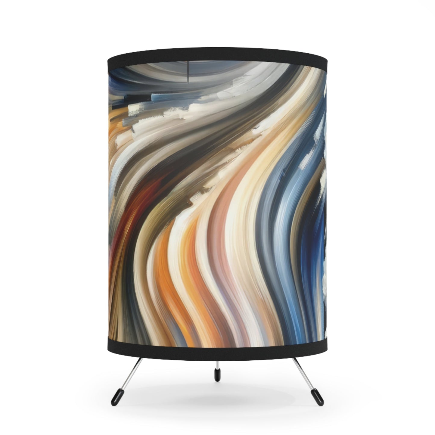 Model Dynamic Transition Tripod Lamp with High-Res Printed Shade, US\CA plug - ATUH.ART
