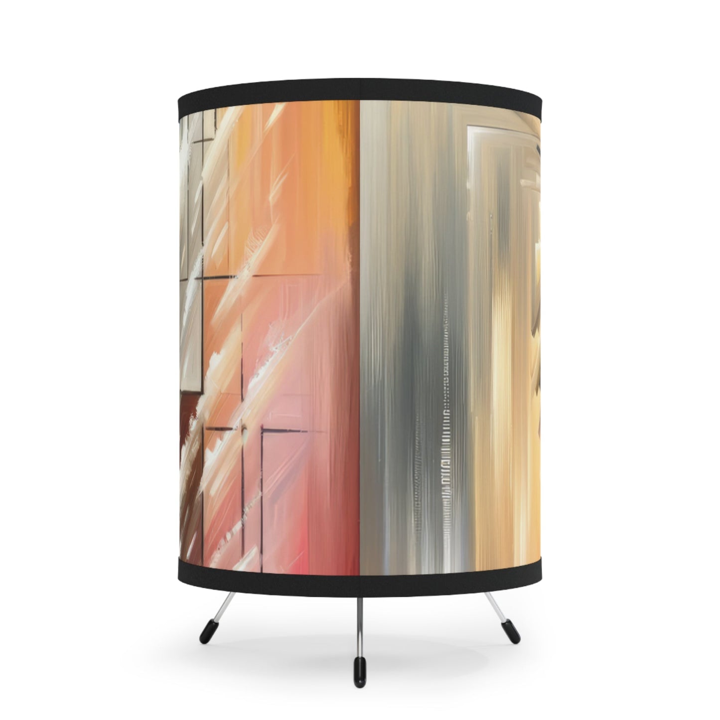 Model Dynamic Transition Tripod Lamp with High-Res Printed Shade, US\CA plug - ATUH.ART