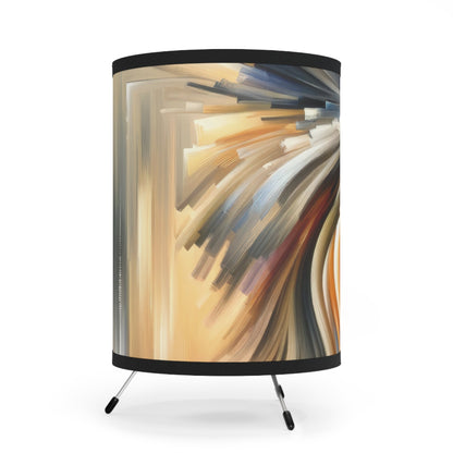 Model Dynamic Transition Tripod Lamp with High-Res Printed Shade, US\CA plug - ATUH.ART