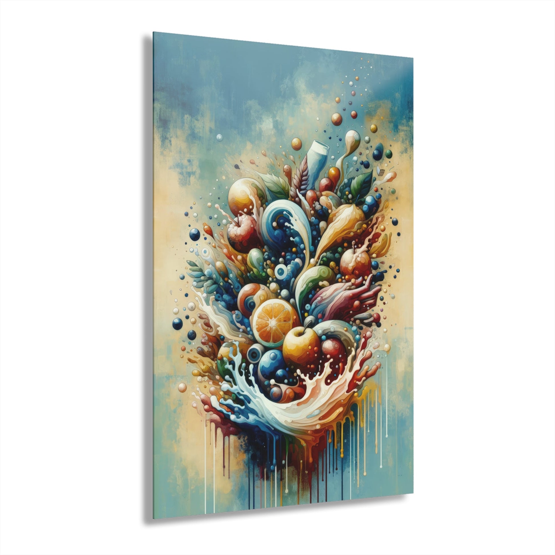 Nourishing Tachism Symphony Acrylic Prints (French Cleat Hanging) - ATUH.ART