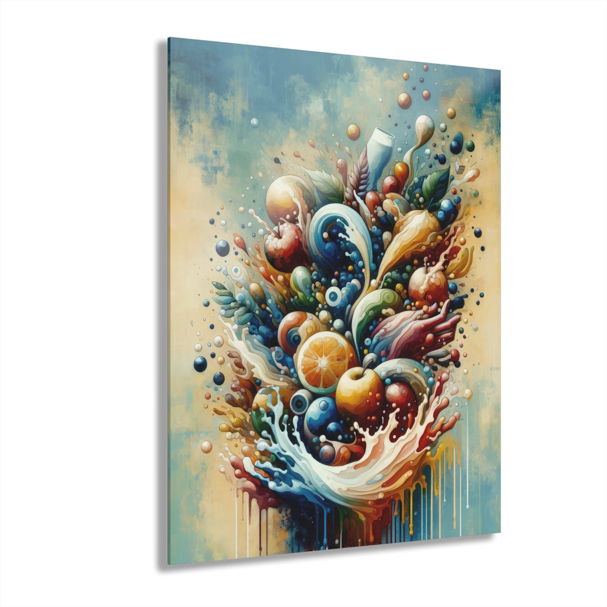 Nourishing Tachism Symphony Acrylic Prints (French Cleat Hanging) - ATUH.ART