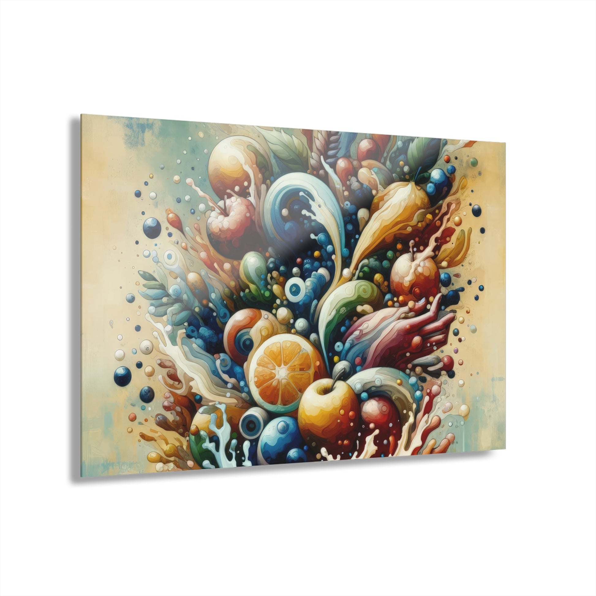 Nourishing Tachism Symphony Acrylic Prints (French Cleat Hanging) - ATUH.ART