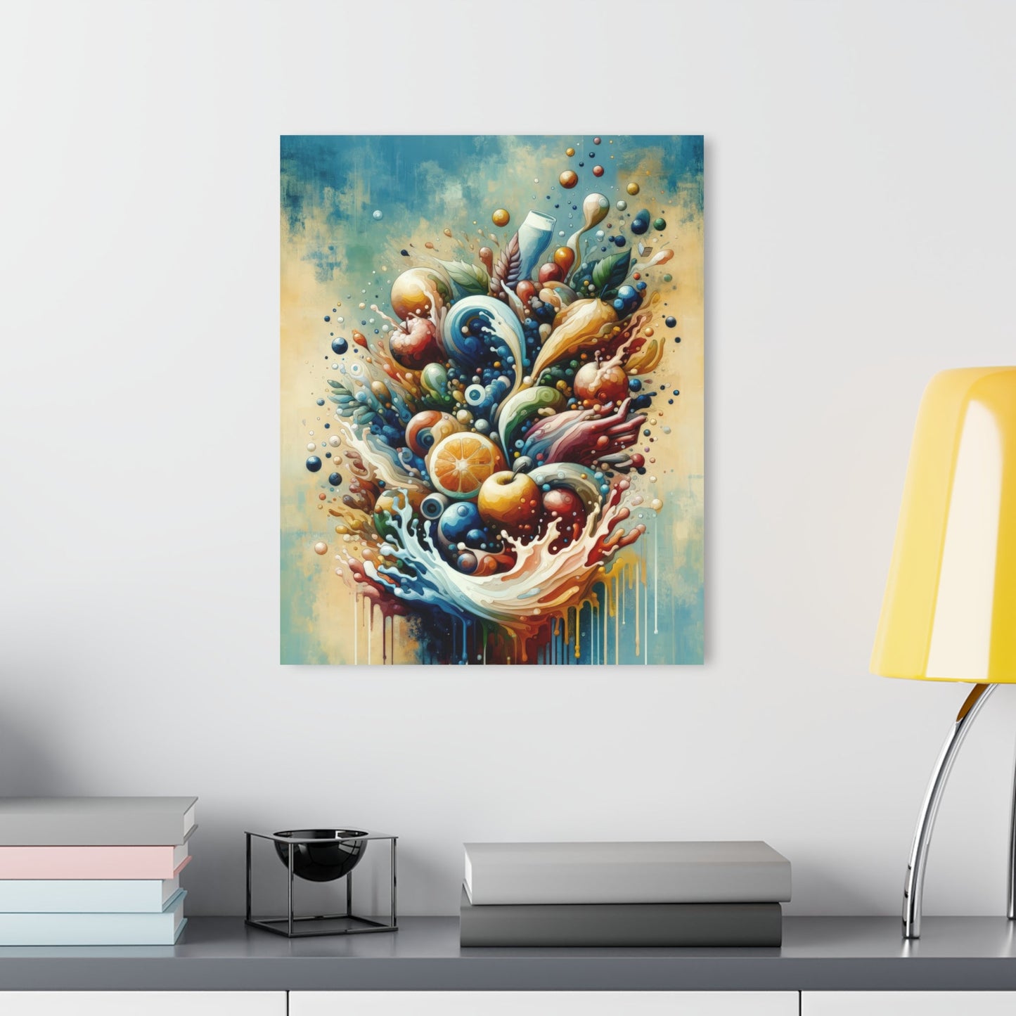 Nourishing Tachism Symphony Acrylic Prints (French Cleat Hanging) - ATUH.ART