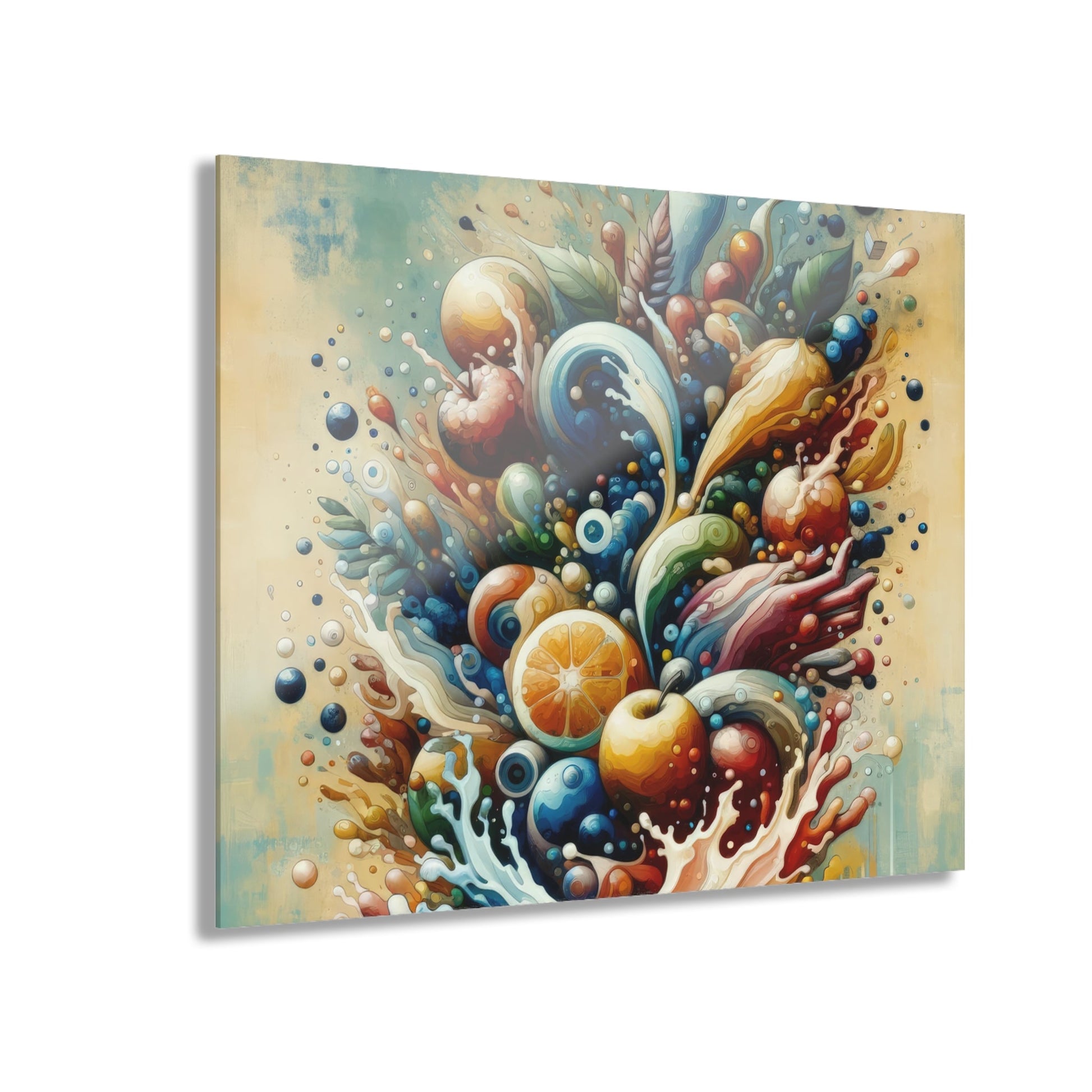 Nourishing Tachism Symphony Acrylic Prints (French Cleat Hanging) - ATUH.ART