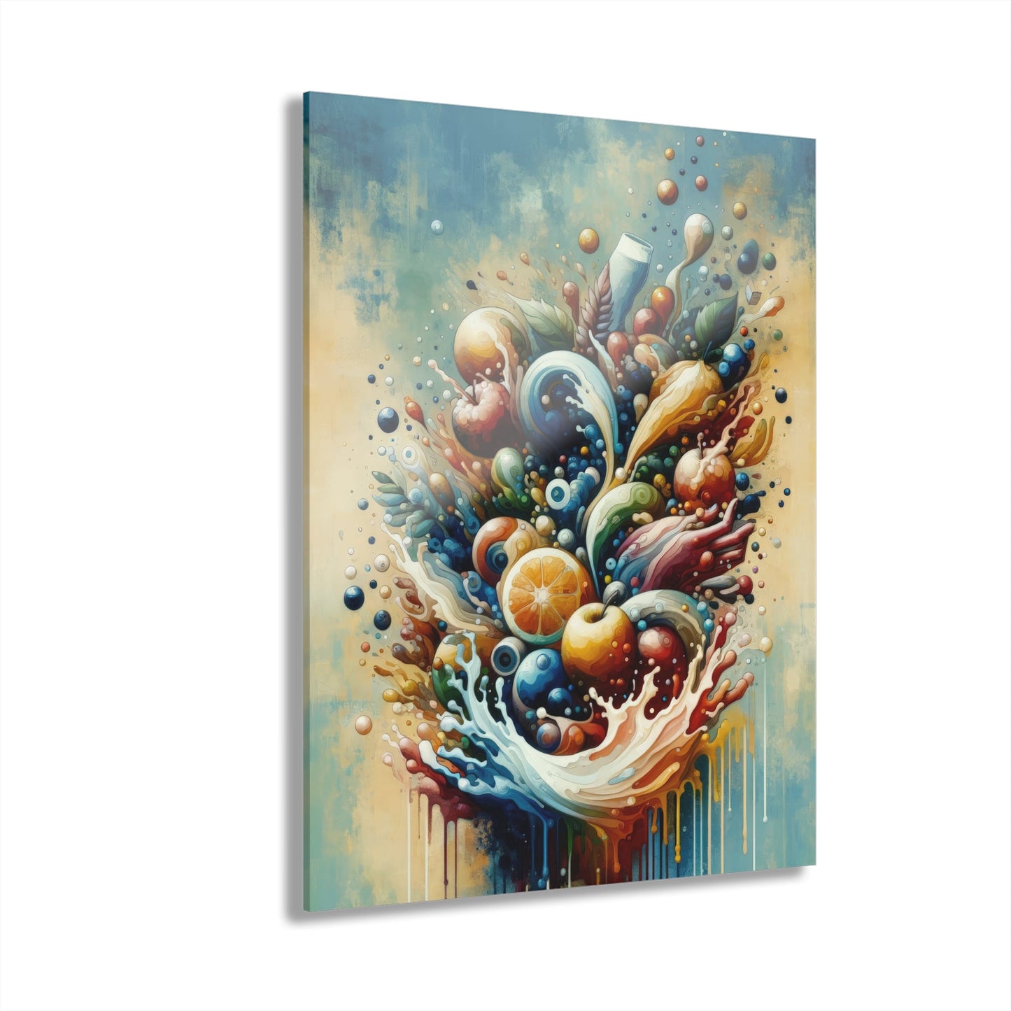 Nourishing Tachism Symphony Acrylic Prints (French Cleat Hanging) - ATUH.ART